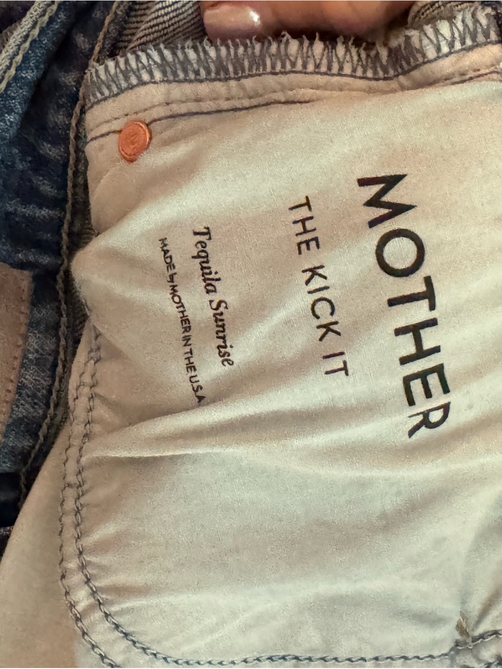 MOTHER Straight Leg Jeans in Light Blue Wash - Picture 8 of 11
